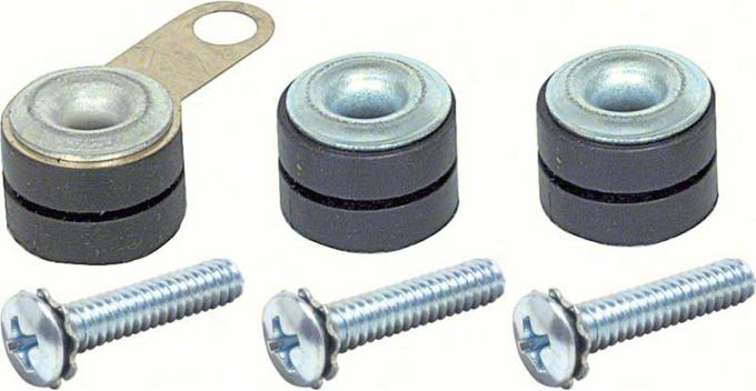 1962-1988 GM Car & Truck Wiper Motor Mounting / Grommet Kit