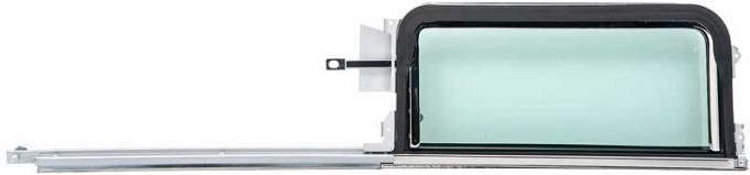 OER 1955-57 Sedan/Wagon Vent Window Frame Assembly Green Tinted - LH TF400979T