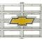 1975-76 Chevy Pickup, Blazer, Suburban, Grill Assembly, with Bow Tie Emblem, Argent Gray