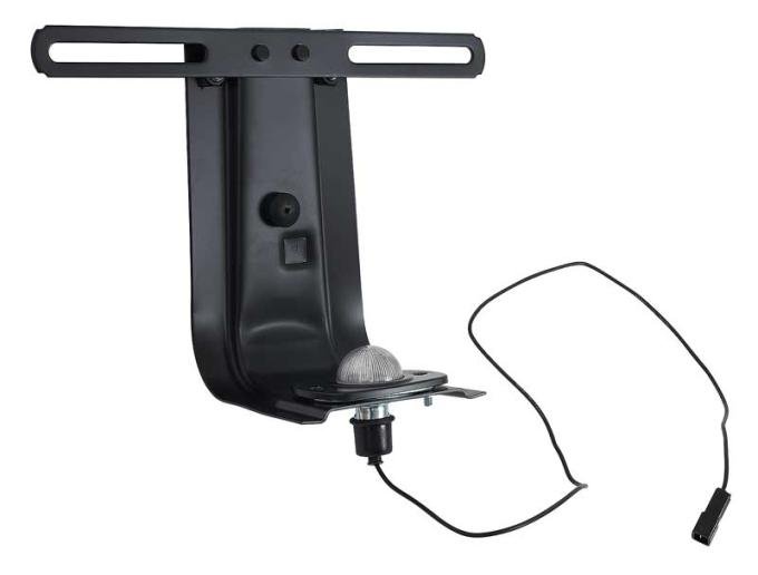 OER 1954-59 Chevy, GMC Pickup Truck, Rear License Plate Bracket, with Lamp & Wiring CT26698