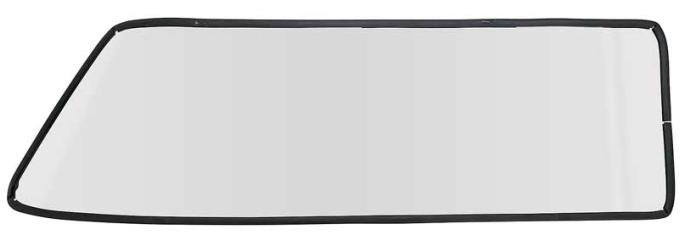 1955-57 Chevrolet 4 Door Wagon Clear RH Curved Quarter Glass