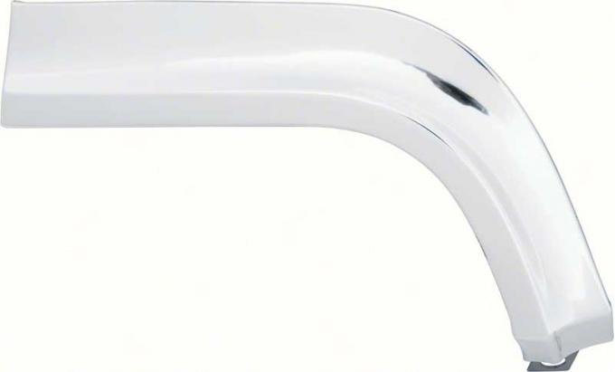 OER 1963 Impala / Full-Size Upper Outer Front Eyebrow Molding - LH 3827131