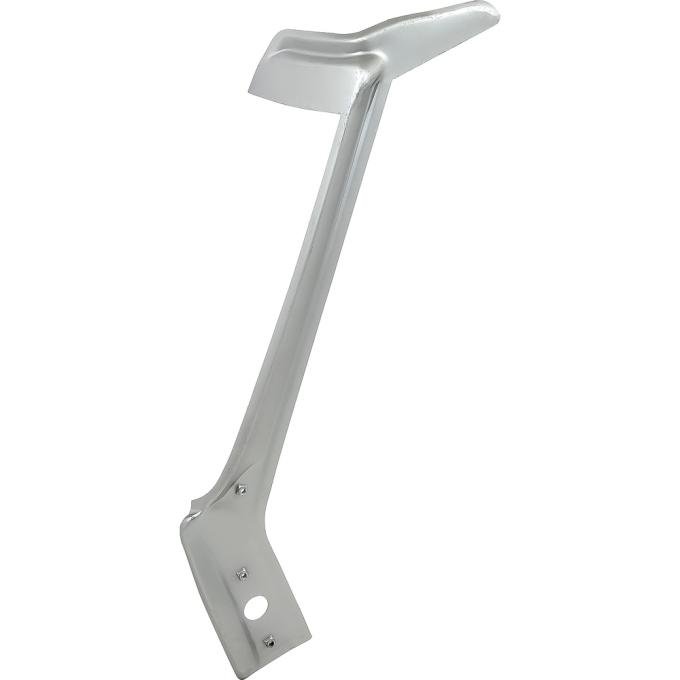 1967-72 Chevy, GMC C/K Pickup. Suburban, Inner A-Pillar Panel, LH Driver Side, Silver Weld-Thru Coating