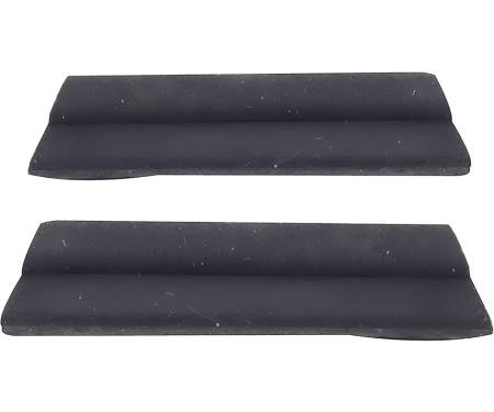 OER 1955-57 Chevy, Bel Air, Flipper to Vent Window Rubber Bumpers, 2 Door Hardtop, LH & RH, Pair TF300096