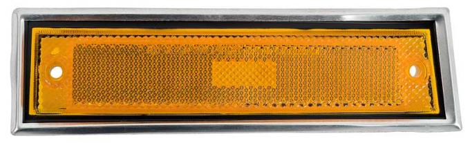 OER 1981-91 Chevrolet/GMC Truck, Front Side Marker Lamp Assembly, With Bright Trim Bezel, RH T70669