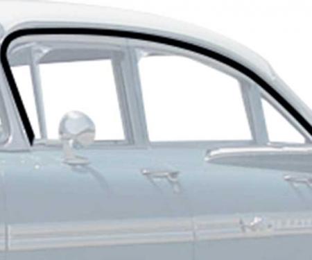OER 1959-60 GM Full Size Roof Rail Weatherstrip, 2-Door Hardtop, Pair, Various Models 748611
