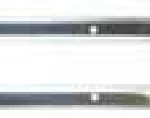 OER 1967-72 Chevrolet, GMC Stepside, Bed Angle Strips, Short Bed, Stainless, Unpolished 110119