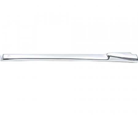 OER 1955-57 Chevy Bel Air, Inner Door Molding, Hardtop, Convertible, Chrome, Drivers Side TF400990