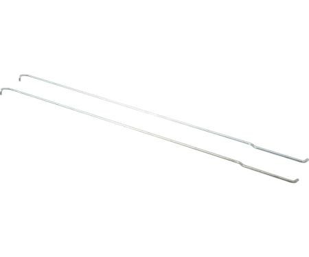 OER 1976-91 Chevy, GMC Fleetside Pickup, Blazer, Tailgate Latch Rod Set, without Remote, Pair 14021389