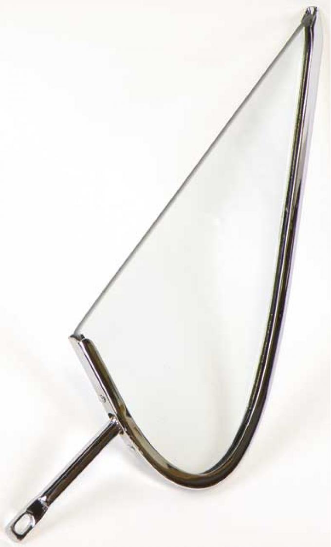 OER 1961 Impala / 1961-62 Bel Air Bubble Top Vent Assembly With Clear Glass, LH A1646