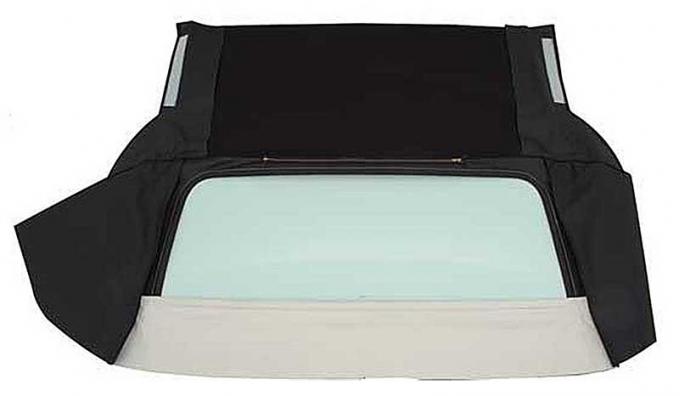 OER 1965-66 Impala/GM B-Body Convertible, Rear Window Only, Glass, With Zipper, Vinyl, White HG0116121