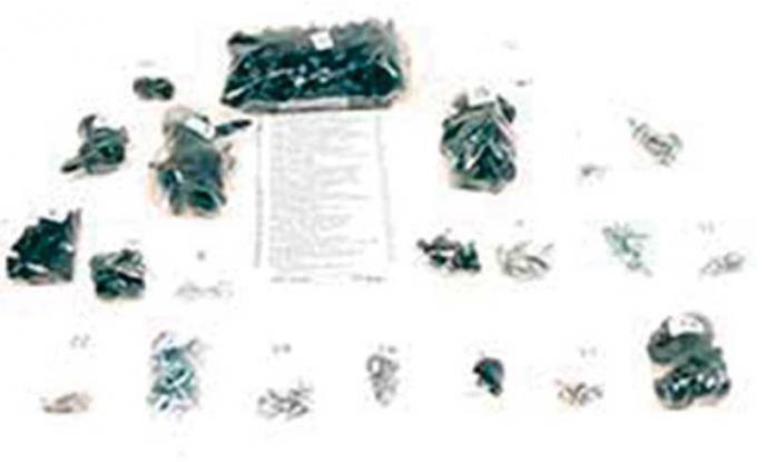 OER 1973 Chevy, GMC Pickup, Suburban, Underhood Hardware Set, 175 Piece Set SK1014