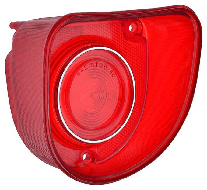 OER 1968 Impala / Bel Air Tail Lamp Lens with Single Ring 5959865