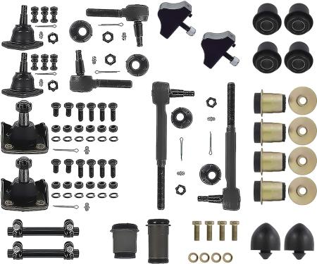 OER 1955-57 Chevy Bel Air, 210, 150, Complete Front End Rebuild Set, Rubber, w/o Power Steering *TF500023