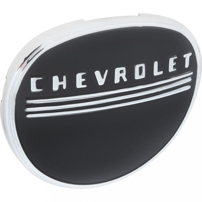 OER 1947-53 Chevy Pickup Truck, Horn Cap, Black, with Chrome Border 758297