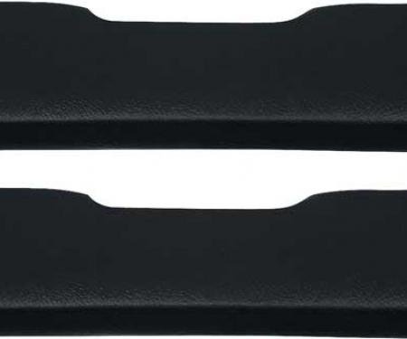 OER 1965-67 Chevrolet Impala, Caprice, Arm Rest Pads, 2 Door Hardtop, Black, Molded Urethane B99143