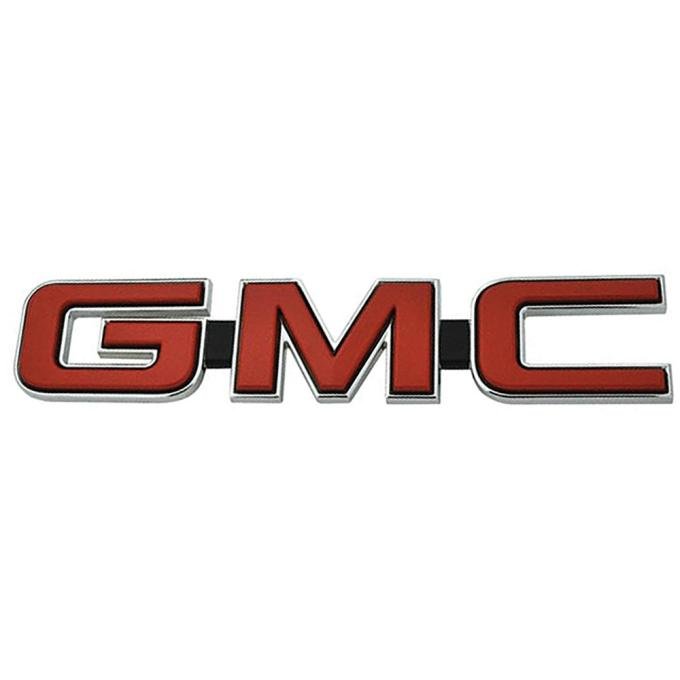 1982-90 GMC, S15 Pickup, Jimmy, Front Grill Emblem, with Hardware, Each, GM Licensed