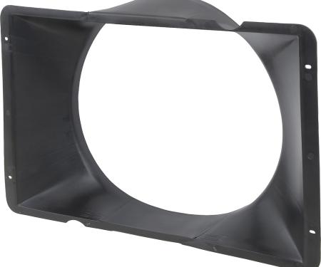 OER 1966-1968 Impala, Bel Air, Caprice, Radiator Fan Shroud, 8 Cyl. Small Block, with AC, HD Radiator 3903956