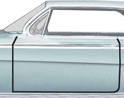 OER 1961-62 Impala / Full-Size 2-Door Hardtop /Convertible Door Frame Weatherstrips K426