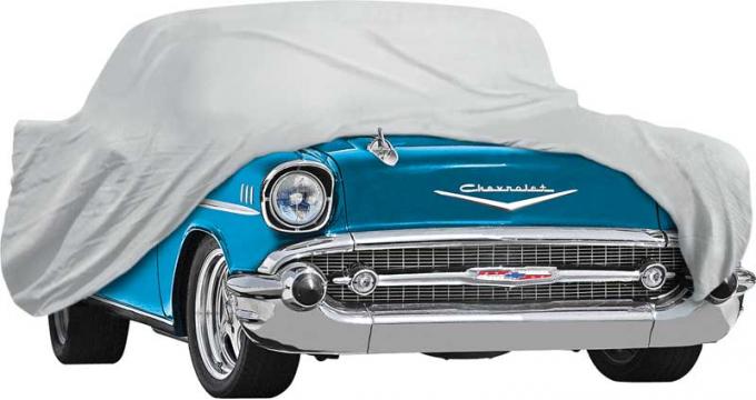 OER 1957 Chevrolet 2 Door / 4 Door (Except Wagons) Gray Weather Blocker™ Plus Car Cover MT8603GGR