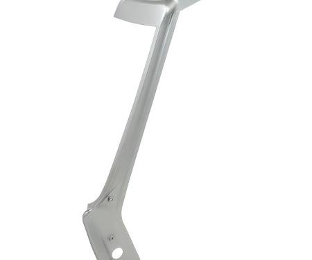 1967-72 Chevy, GMC C/K Pickup. Suburban, Inner A-Pillar Panel, LH Driver Side, Silver Weld-Thru Coating