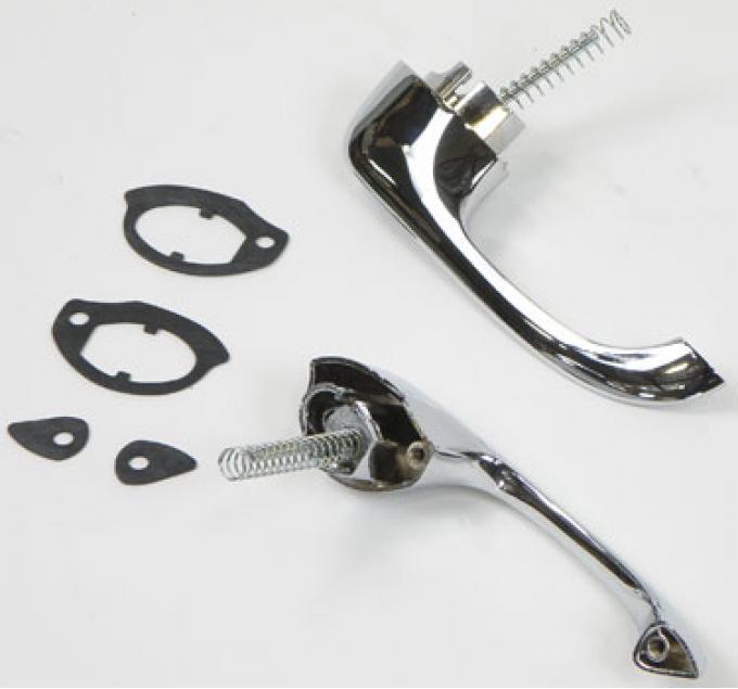 OER 1965-68 Impala / Full Size 4 Door (Except Wagon) Rear Outer Door Handle Set CM2416