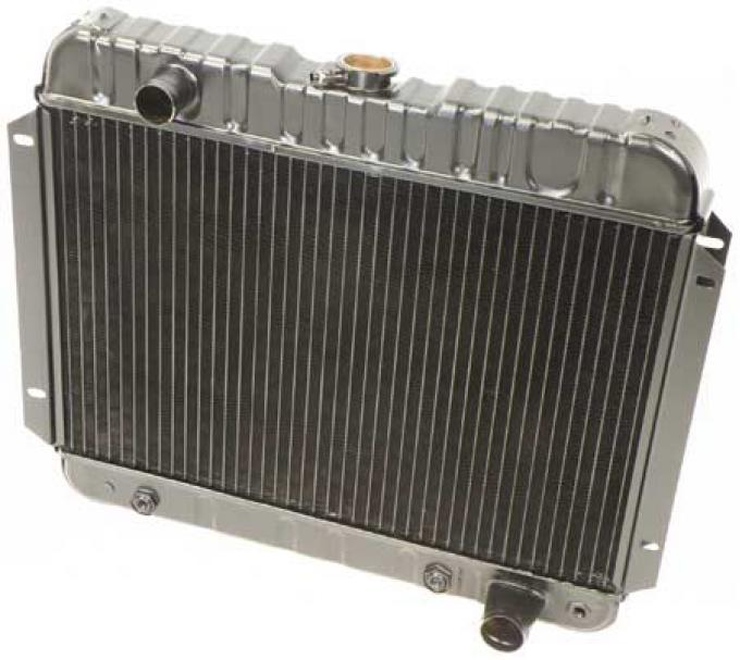 OER 1963-65 Inova V8 283/327 W/ AT - Radiator 3 Row Inlet On Driver Side (15-1/2" X 23-1/2" X 2" Core) CRD1313A