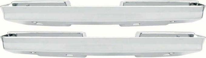 OER 1962-64 Impala, Front Arm Rest Base, Chrome, 2 or 4 Door, RH & LH, Pair K7949