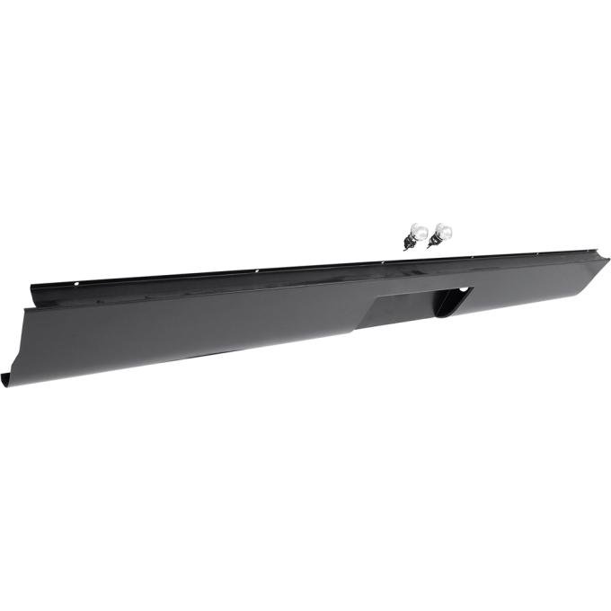 OER 1960-66 Chevrolet, GMC Fleetside Pickup, Roll Pan, with License Plate Pocket & 2 License Lamps 154109