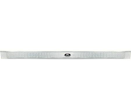 OER 1965-70 Buick, Chevrolet, Pontiac, Oldsmobile, Door Sill Plate, 2 Door, LH Driver Side, GM Licensed 4474767