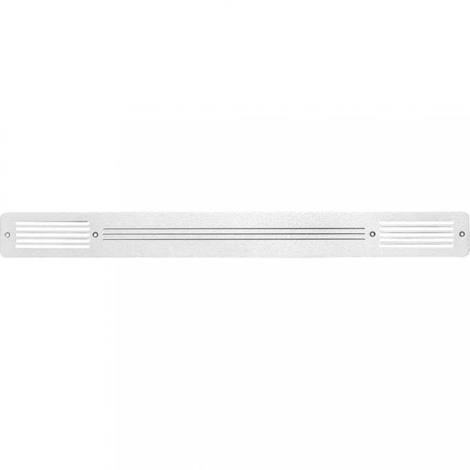 OER 1973-80 Chevrolet, GMC Pickup, Blazer, Jimmy, Suburban, Dash Panel, Billet Aluminum, with Brushed Finish, With AC T6140