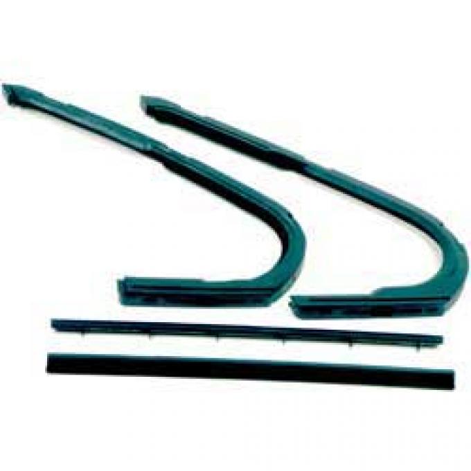 OER 1961-62 Chevrolet Impala, Bel Air 2 and 4-Door Hardtop, Convertible, Vent Window Weatherstrips W21615