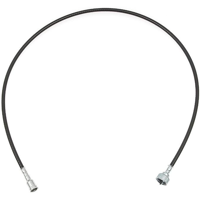 OER Speedometer Cable and Casing, For Clip Retained on Speedometer Side, Push-On Style, 46" Long 6478171