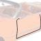 OER 1963-64 Impala, Electra, Wildcat, Door Frame Weatherstrip Seal, 2-Door Hardtop, Convertible, Pair K457