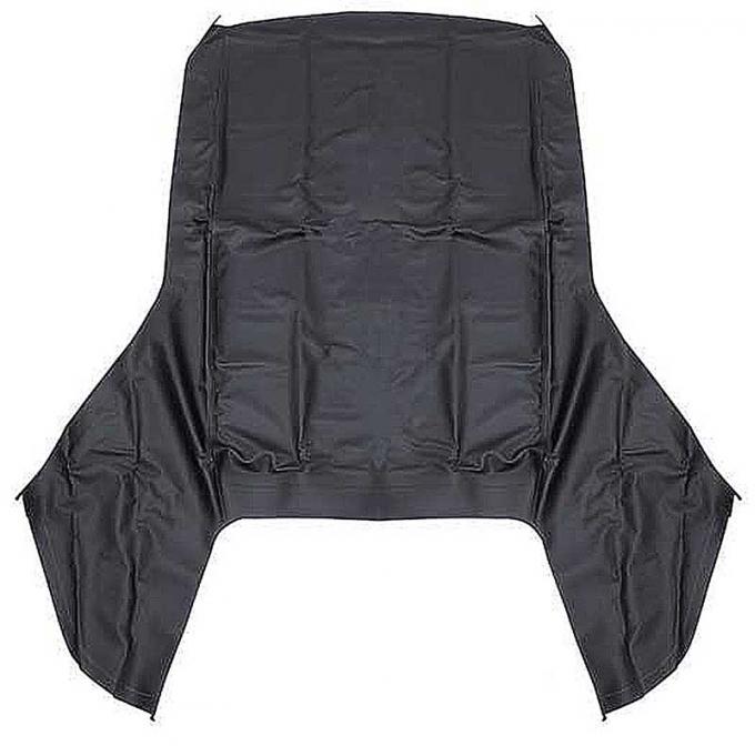 1971-75 Impala/GM B-Body Convertible, Top Only, Stayfast Canvas Cloth, Black