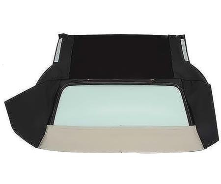 OER 1967-70 Impala/GM B-Body Convertible, Rear Window Only, Glass, Without Zipper, Vinyl, Black HG0116233