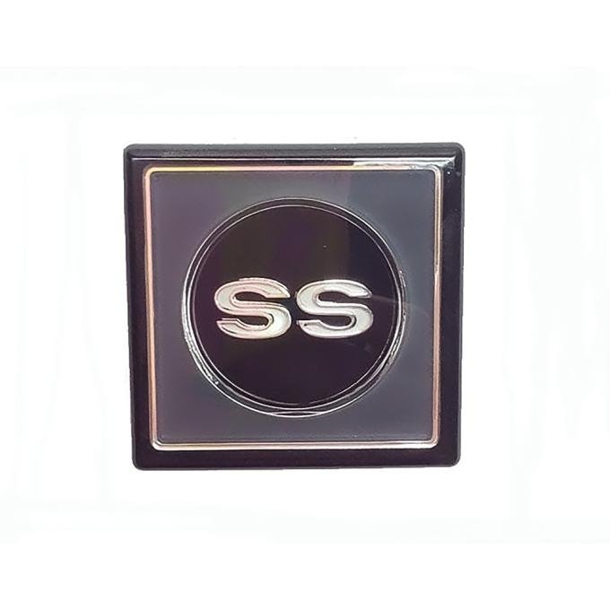 1974-77 Chevrolet Monte Carlo SS, Dash Pad Emblem, SS Logo