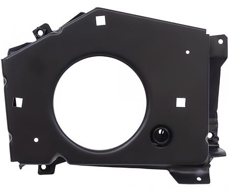 OER 1964-66 Chevrolet, Truck, Suburban, Panel, Headlight Bucket Mounting Panel, Black EDP Coated, RH 848542