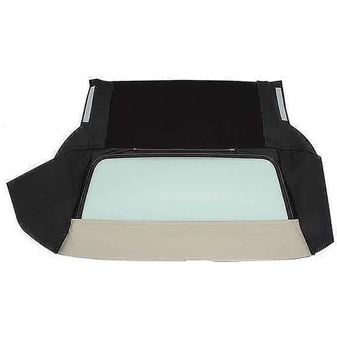 OER 1967-70 Impala/GM B-Body Convertible, Rear Window Only, Glass, Without Zipper, Vinyl, Black HG0116233