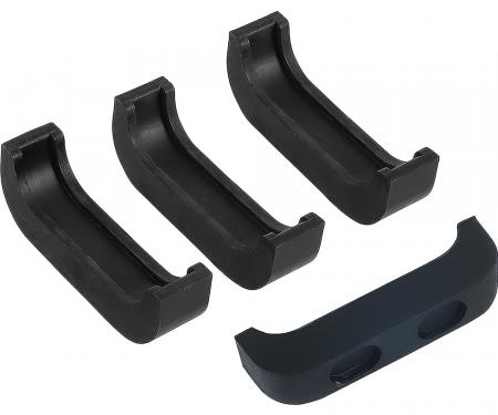 OER 1967-72 Chevrolet, GMC Truck, Upper and Lower Radiator Mount Cushion Set, with 4 Row Radiator, 4-Pieces RD1638