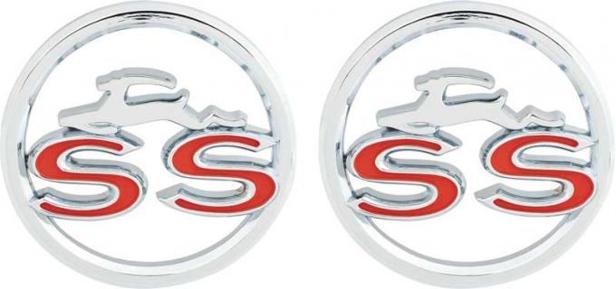 OER 1963 Impala SS Quarter Panel Emblems 3827300