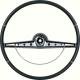 OER 1963 Impala Steering Wheel with Horn Ring - Standard and SS - Black 769968