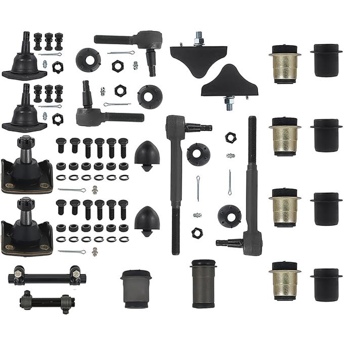 OER 1955-57 Chevy Bel Air, 150, 210, Front End Rebuild Set, Rubber, with Power Steering *TF500023P