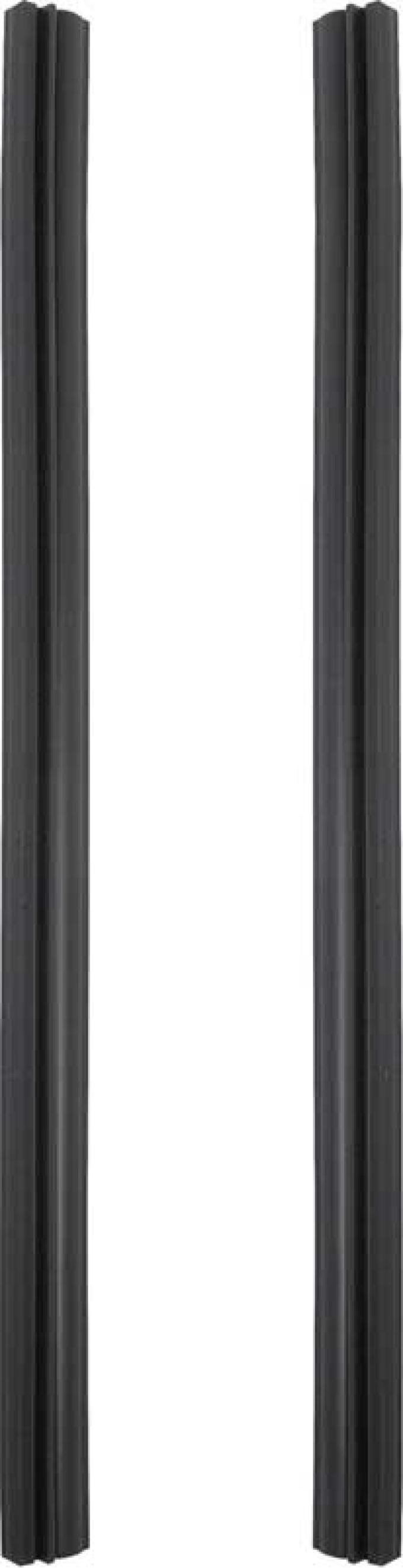 OER 1958-64 Impala, Bel Air, Quarter Window Vertical Weatherstrip, 2 Door, Hardtop, Convertible K9801