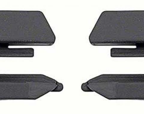 OER 1965-66 Impala, Caprice, U Shape Door Jamb Rubber Seal, 2 Door Hardtop, Convertible, Pair B366