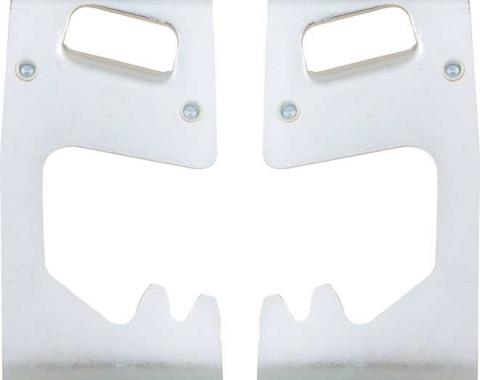 OER 1964-66 Chevy, GMC Pickup, Panel, Suburban, Door Latch Striker Plates, RH & LH, Pair CX4873