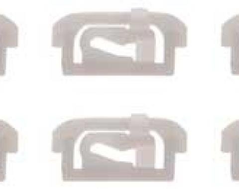 OER 1975-90 GM, 1977-79 Nova / X-Body, Windshield Molding Clip Set, Nylon Type, 14 Piece Set 153738