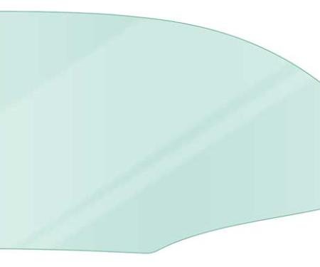 OER 1956-57 Bel Air, 210, Star Chief, Chieftain, Rear Door Glass, 4 Door Hardtop, Light Green Tint, RH or LH, Each TF41027C