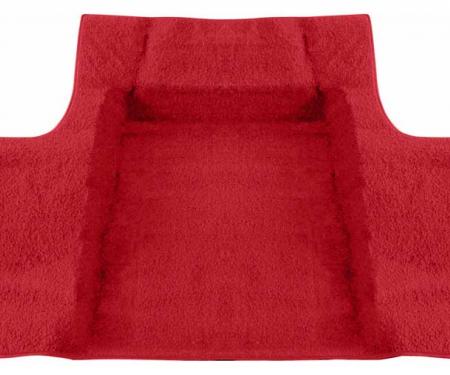 OER 1962-67 Chevy II / Nova Superior Red Molded Loop Trunk Carpet 52084502