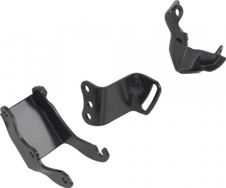 OER 1969-72 Camaro, Impala, Nova, Power Steering Bracket Set, Small Block, with Long Water Pump 748835